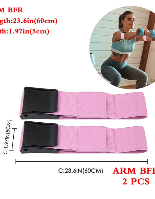 Load image into Gallery viewer, Occlusion Wraps Pro Resistance Bands BFR Bands Arm Leg Blaster Elastic Exercise Blood Flow Restriction Training Gym Fitness
