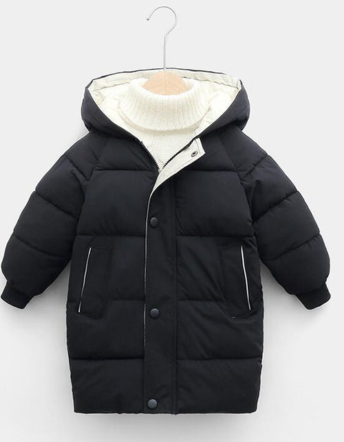 Load image into Gallery viewer, Autumn Winter New Children Down  Jacket Boys Girls Fashion Thick Warm Jacket Baby Hooded Warm Outwear Kids Cotton Coat 2-7 Year
