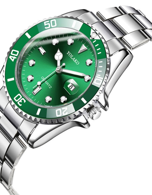 Load image into Gallery viewer, Men Watch New Luxury Business Watch Men Waterproof Date Green Dial Watches Fashion Male Clock Wrist Watch Relogio Masculino
