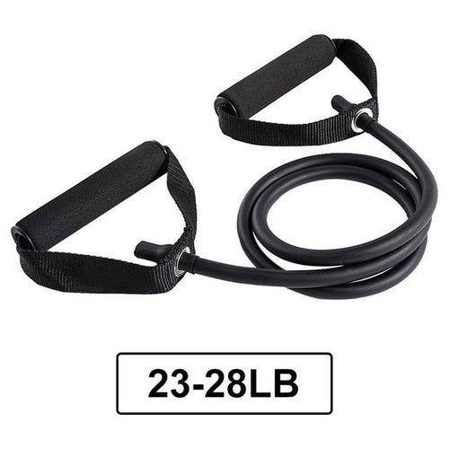 Load image into Gallery viewer, 120cm Yoga Pull Rope Elastic Resistance Bands Rope Rubber Bands Fitness Equipment Exercise Tube Workout Strength Training
