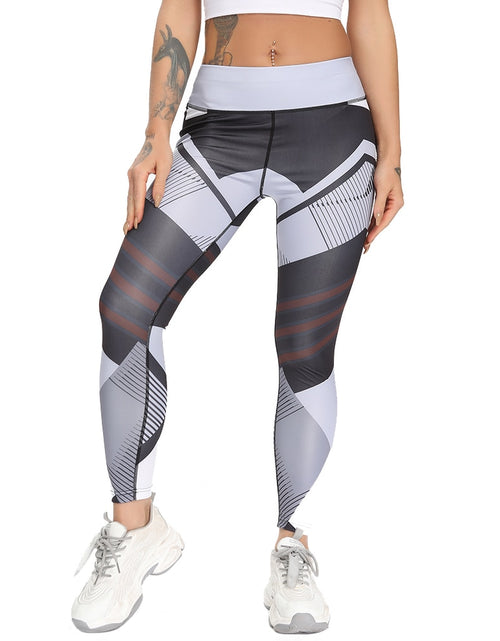 Load image into Gallery viewer, Leggings 2021 Sexy Fitness Yoga Sport Pants Push Up Women Gym Running Jegging Tights High Waist Print Pants Joggers Trousers
