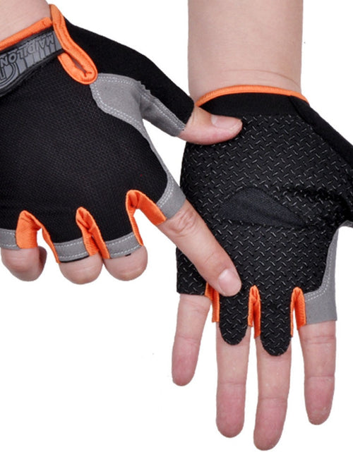 Load image into Gallery viewer, HOT Cycling Anti-slip Anti-sweat Men Women Half Finger Gloves Breathable Anti-shock Sports Gloves Bike Bicycle Glove
