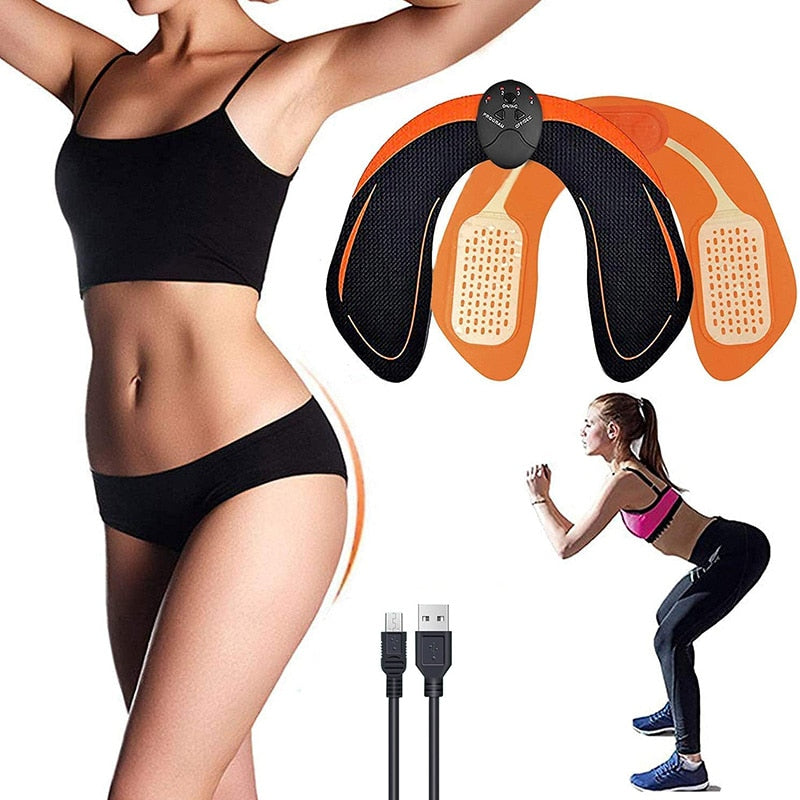 Muscle Stimulation USB Charge Hip Trainer Buttock Lifting Abdominal Abs Trainer Body Slimming Home Fitness Dropshipping