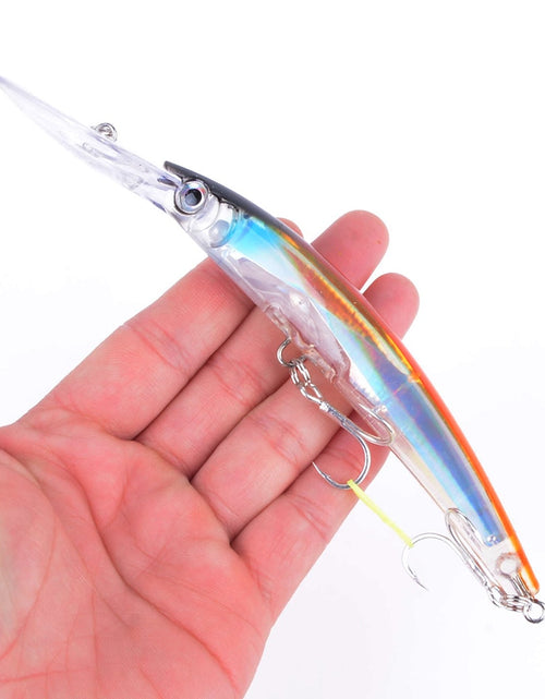 Load image into Gallery viewer, 1pcs 17cm 24g Wobbler Fishing Lure Big Crankbait Minnow Peche Bass Trolling Artificial Bait Pike Carp lures Peche Fishing tackle
