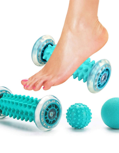 Load image into Gallery viewer, Foot Massager Massage Roller Balls Kit Yoga Sport Fitness Ball For Hand Leg Back Pain Therapy Deep Tissue Trigger Point Recovery
