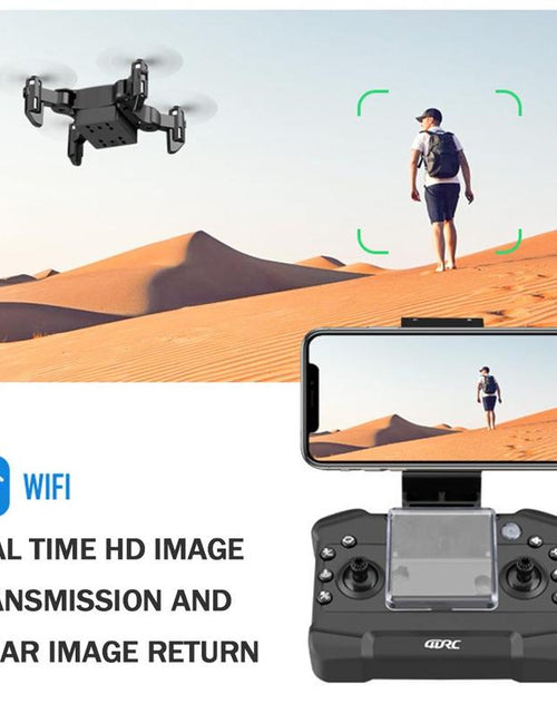 Load image into Gallery viewer, Mini Drone 4K Professional HD Camera High Hold Mode RC Helicopter Kid helicopter RC RTF Quadopter Foldable Quadrocopter WiFi
