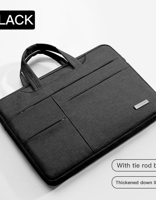 Load image into Gallery viewer, Laptop Bag 13.3 15.6 14 INCH Waterproof Notebook Case Sleeve For Macbook Air Pro 13 15 Computer Shoulder Handbag Briefcase Bag
