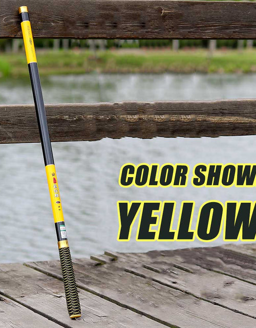 Load image into Gallery viewer, For Carp Fishing Rod Feeder Hard FRP Carbon Fiber Portable Durable Ultra Light Telescopic Travel Pole 2.7/3.6/4.5/5.4/6.3/7.2M
