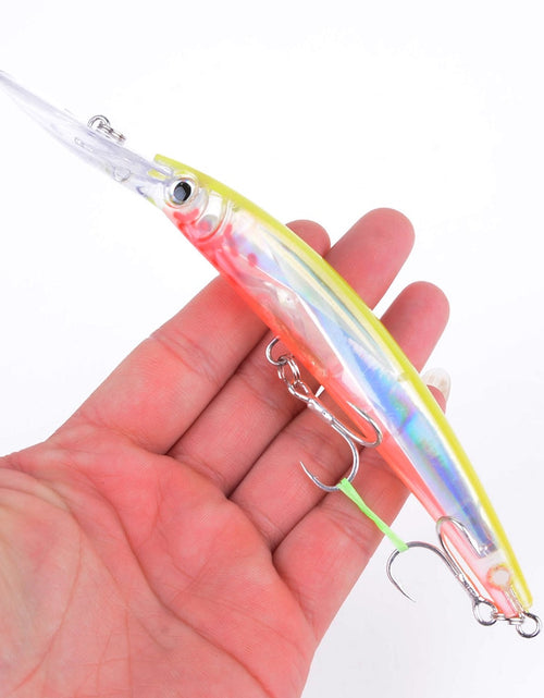 Load image into Gallery viewer, 1pcs 17cm 24g Wobbler Fishing Lure Big Crankbait Minnow Peche Bass Trolling Artificial Bait Pike Carp lures Peche Fishing tackle
