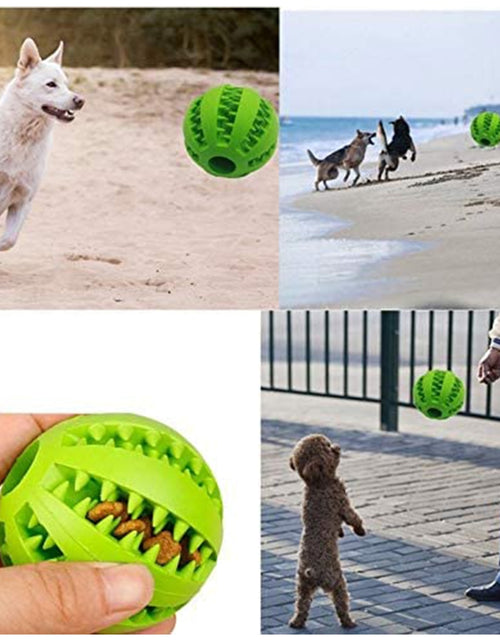 Load image into Gallery viewer, Toys for Dogs Rubber Dog Ball for Puppy Funny Dog Toys for Pet Puppies Large Dogs Tooth Cleaning Snack Ball Toy for Pet Products
