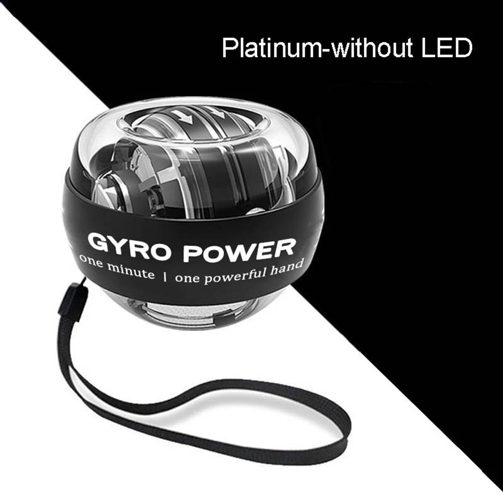 LED Gyroball Wrist Power Hand Ball Self-starting Gyro ball 2000kg Powerball Arm Hand Muscle Force Trainer  Exercise Strengthener