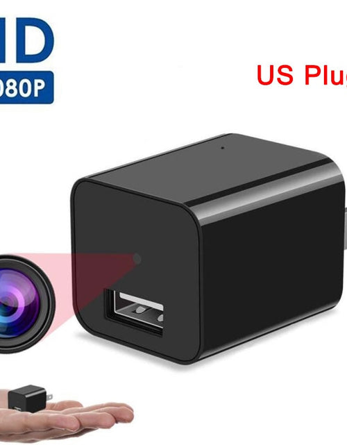 Load image into Gallery viewer, Mini Plug Camera 1080P HD USB Chargers Wireless Portable Camera Security Video Recorder Dynamic Monitor
