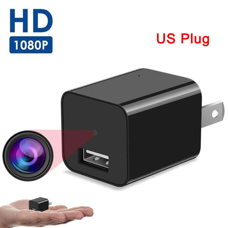 Mini Plug Camera 1080P HD USB Chargers Wireless Portable Camera Security Video Recorder Dynamic Monitor