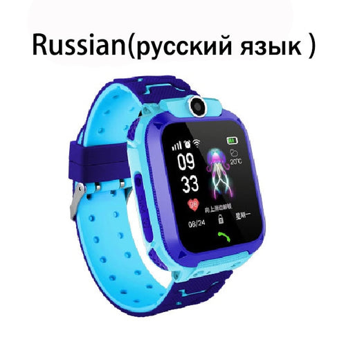 Load image into Gallery viewer, Kids Smart Watch 2022 New SOS Smartwatch For Children Sim Card LBS Location Photo Waterproof Gift For Boys and Girls IOS Android
