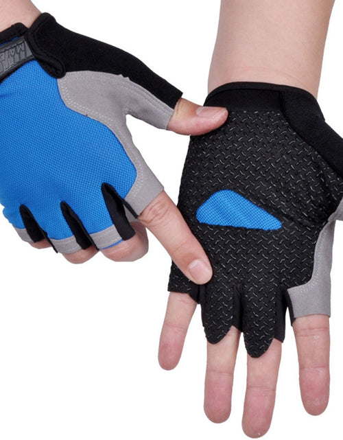 Load image into Gallery viewer, HOT Cycling Anti-slip Anti-sweat Men Women Half Finger Gloves Breathable Anti-shock Sports Gloves Bike Bicycle Glove
