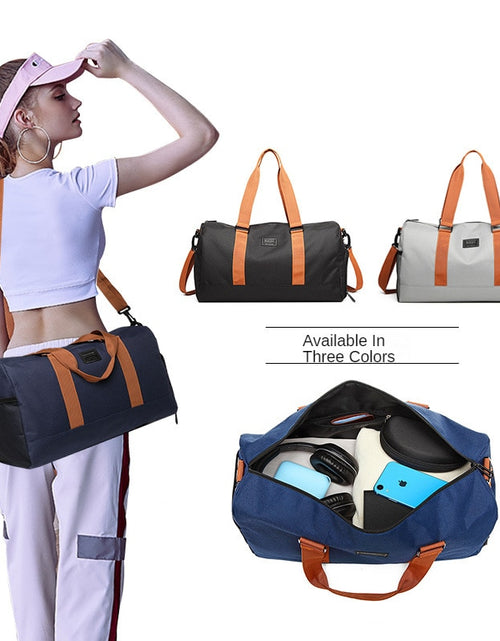 Load image into Gallery viewer, 2021 NEW Men Gym Handbag For Training Bag Fitness Travel Storage bag Outdoor Sports Swim Women Dry Wet Gymtas Yoga Shoes Bag
