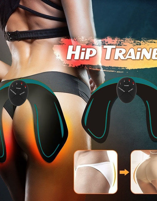 Load image into Gallery viewer, Hip Trainer Smart Vibrating Exercise Stimulate Machine Fitness Equipment 6 Modes Body Slim Shaper Workout Hips Firming Trainer
