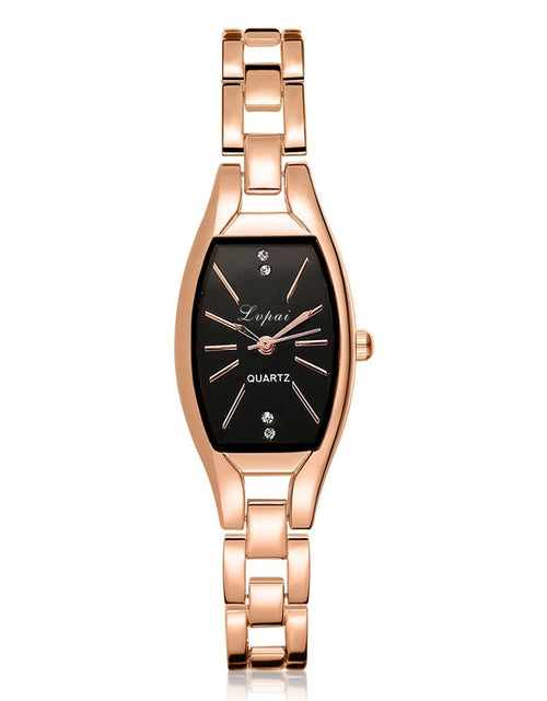 Load image into Gallery viewer, Women Square Quartz Watch Elegant Ladies Electronic Digtal Woman Watch Concise Head Diamond Geometry Women Watches
