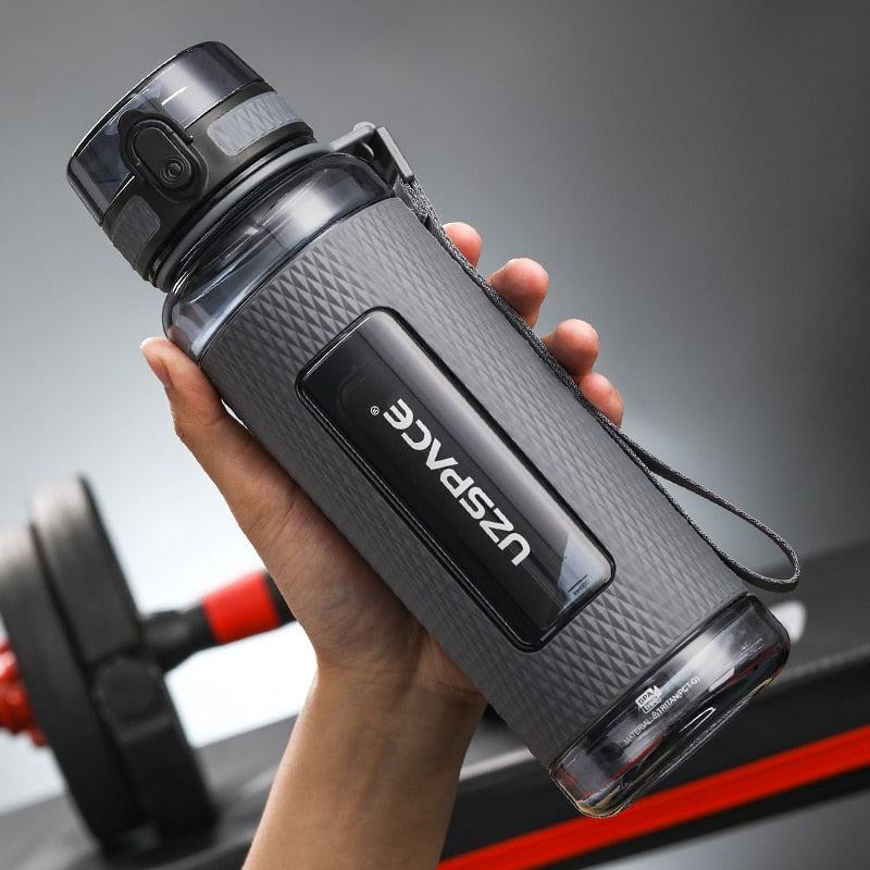 Sport Water Bottles BPA Free Portable Gym Anti-fall Leak-proof Large Capacity Fitness Kettle Tritan Plastic Drink Bottle