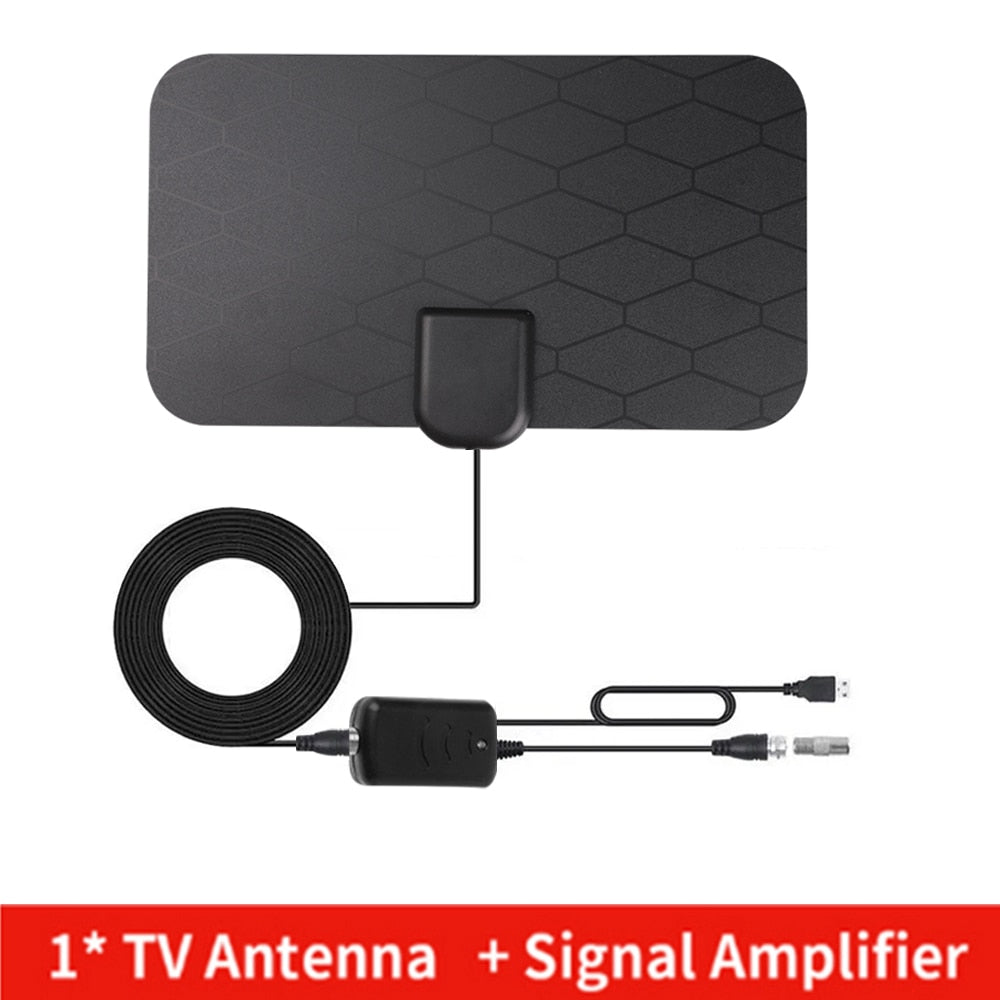 3000 Miles 8K Digital DVB-T2 TV Antenna Indoor with amplifier Booster 1080P Aerial For Car antenna RV travel smart tv