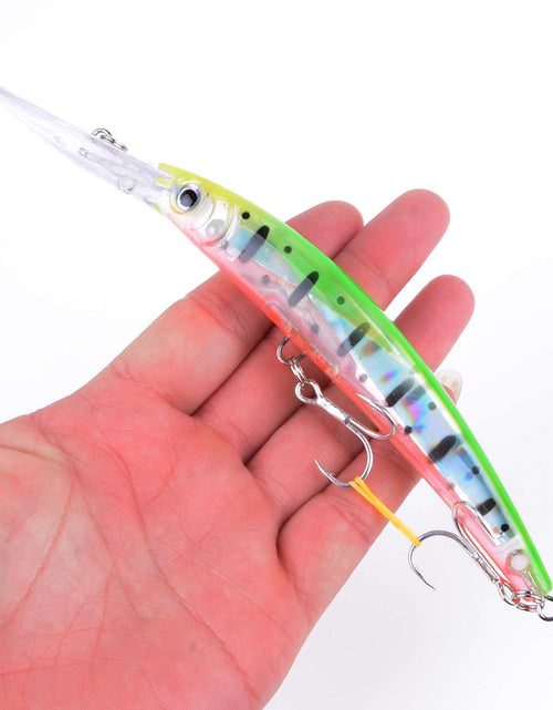 Load image into Gallery viewer, 1pcs 17cm 24g Wobbler Fishing Lure Big Crankbait Minnow Peche Bass Trolling Artificial Bait Pike Carp lures Peche Fishing tackle
