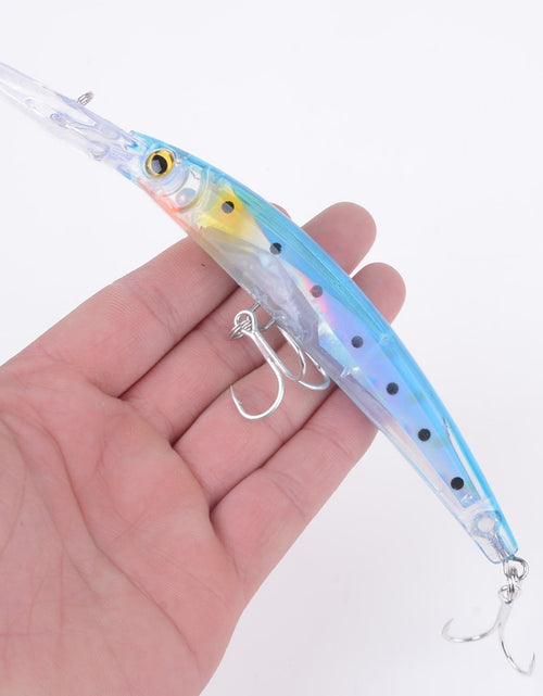 Load image into Gallery viewer, 1pcs 17cm 24g Wobbler Fishing Lure Big Crankbait Minnow Peche Bass Trolling Artificial Bait Pike Carp lures Peche Fishing tackle
