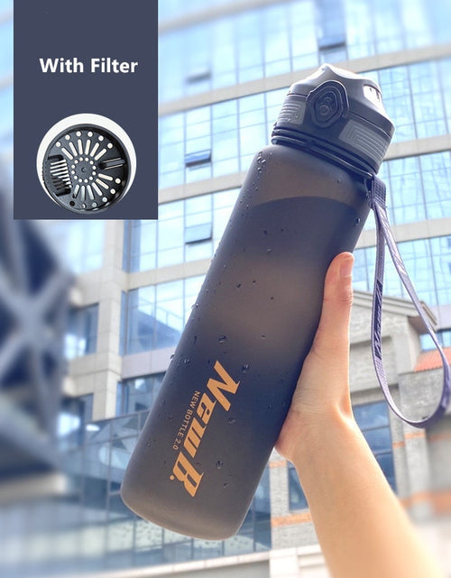 Load image into Gallery viewer, 650ml/1000ml/1500ml High Quality Tritan Material Sport Water Bottle Cycling Climbing Gym Fitness Drinking Bottles Eco-Friendly
