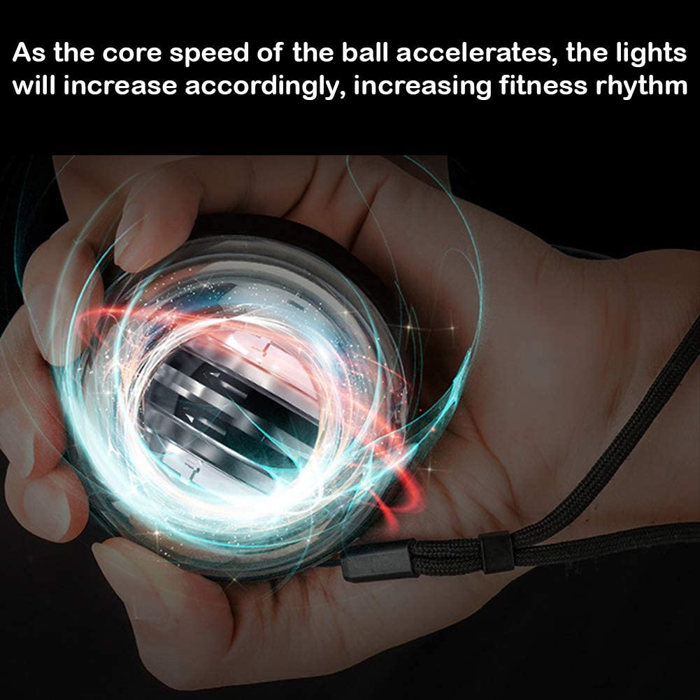 Power Wrist Ball Self Start Gyroscopic Powerball Gyro Ball With Counter Arm Hand Muscle Trainer Fitness Exercise Equipment