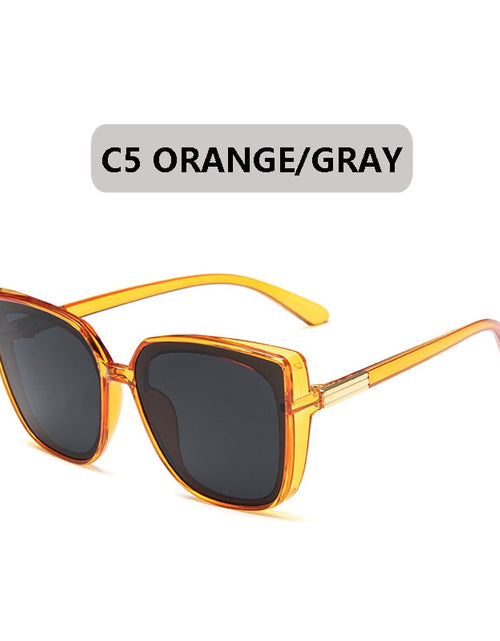 Load image into Gallery viewer, Square Sunglasses Women Luxury Brand Big Frame Cat Eye  Sun Glasses Ladies Classic Vintage Goggle Female GlassesUV400
