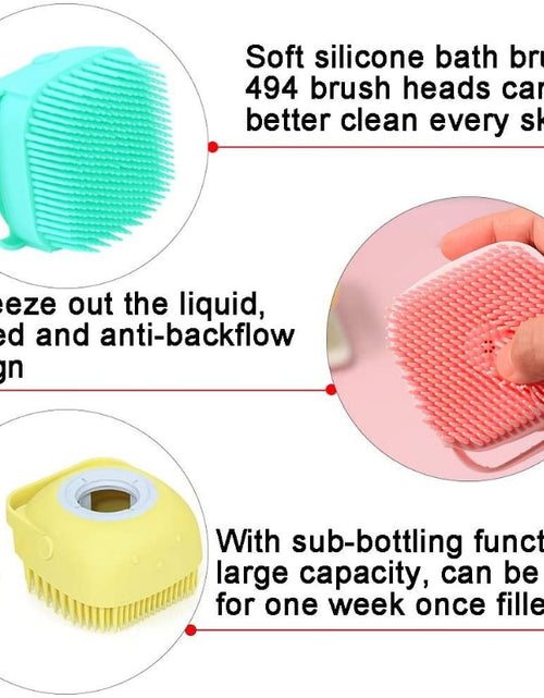 Load image into Gallery viewer, Pet Dog Massage Shampoo Bathroom Cat Bath Massage Brush Silicone Pet Accessories For Dogs Bathing Tools Dog Shower Brush
