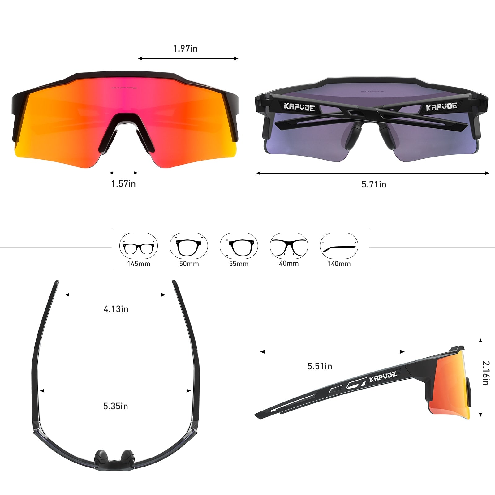 Bicycle Cycling Sunglasses Polarized Cycling Glasses Bike MTB UV400 Mountain Men/Women Eyewear Outdoor Sport Goggles