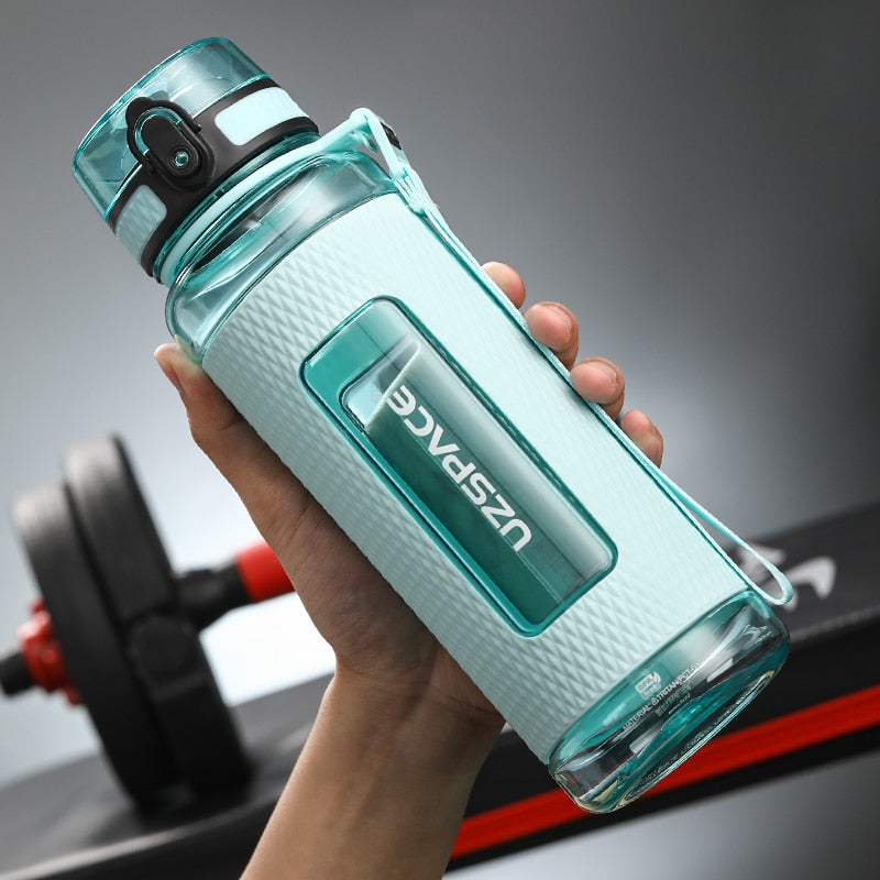 Sport Water Bottles BPA Free Portable Gym Anti-fall Leak-proof Large Capacity Fitness Kettle Tritan Plastic Drink Bottle