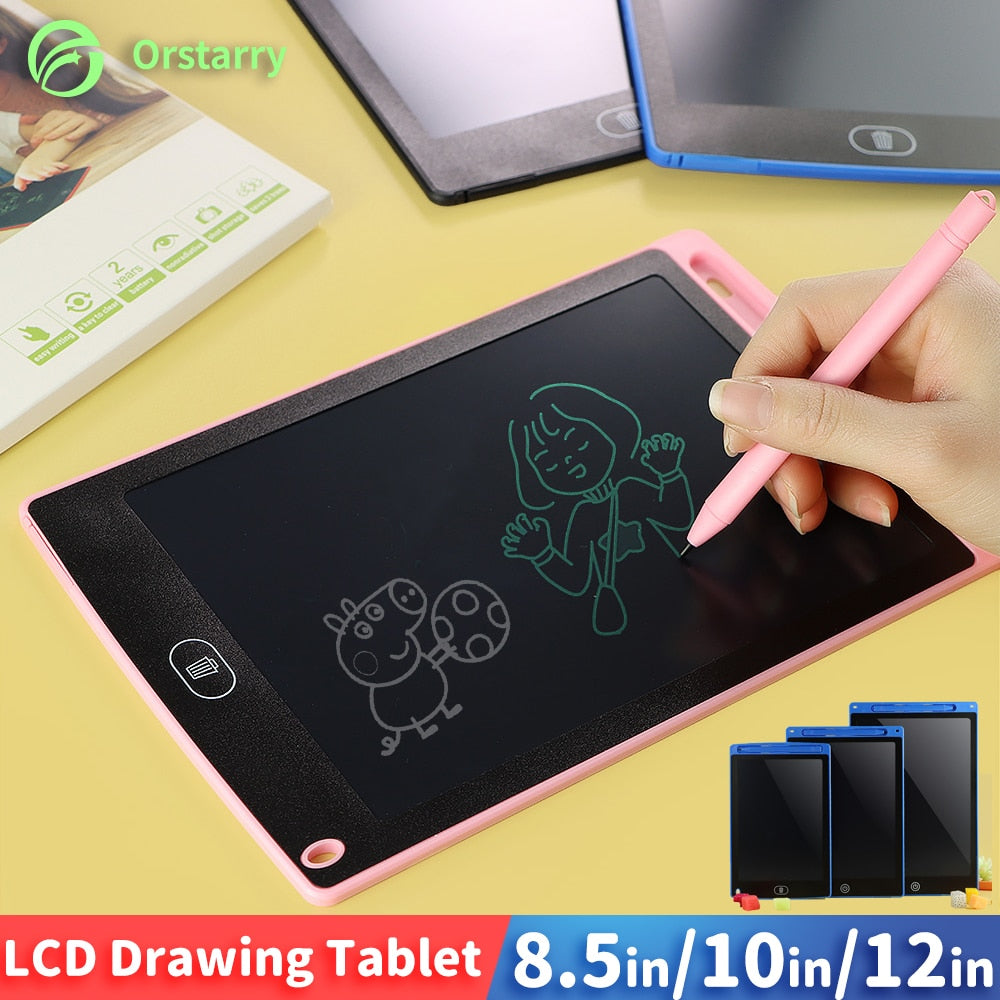 8.5/10/12 inch LCD Drawing Board Screen Writing Tablet Digital Graphic Tablets Electronic Handwriting Pad Board+Pen Toys Gifts