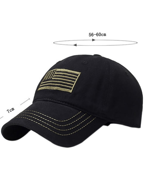 Load image into Gallery viewer, Flag Embroidery Hat Thin Blue Line Flag Tactical Hats men army cap Outdoor Sport Cycling Running hiking Hats
