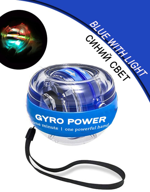 Load image into Gallery viewer, Power Wrist Ball Self Start Gyroscopic Powerball Gyro Ball With Counter Arm Hand Muscle Trainer Fitness Exercise Equipment
