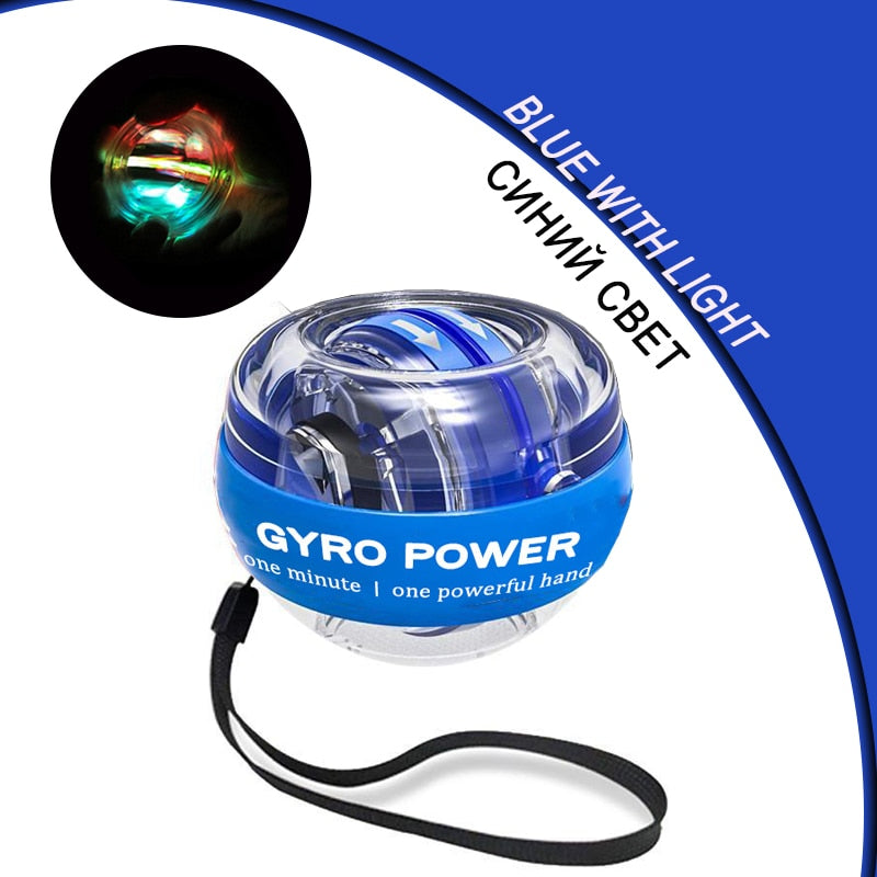 Power Wrist Ball Self Start Gyroscopic Powerball Gyro Ball With Counter Arm Hand Muscle Trainer Fitness Exercise Equipment