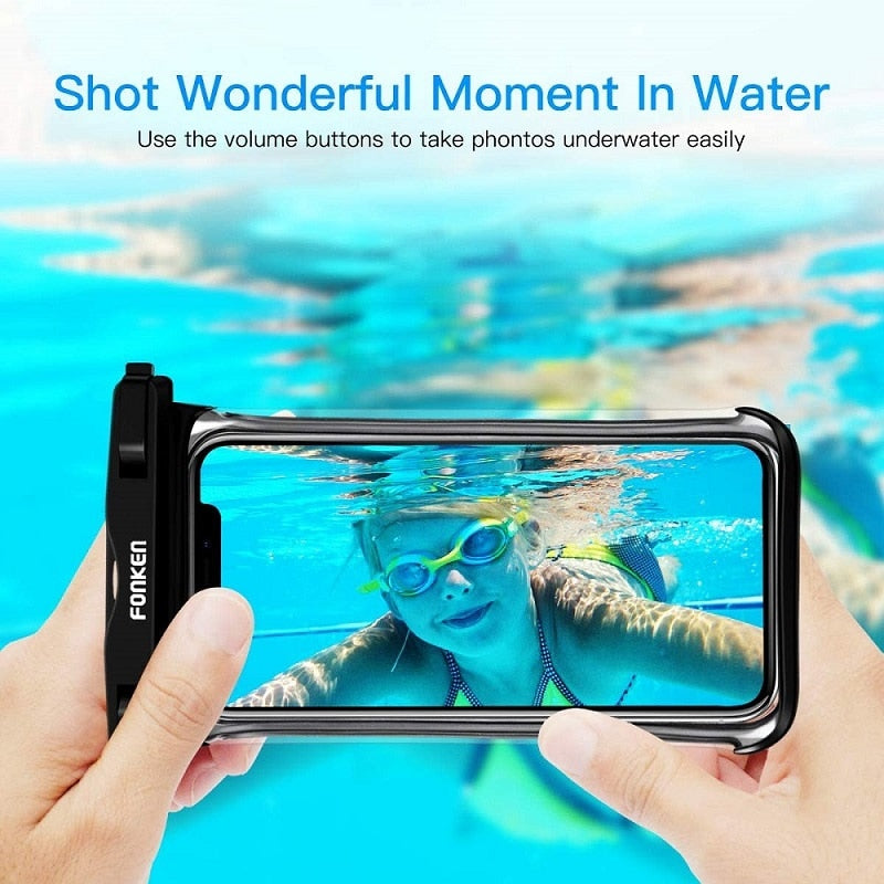 Waterproof Phone Case For Iphone Samsung Xiaomi Swimming Dry Bag Underwater Case Water Proof Bag Mobile Phone Coque Cover