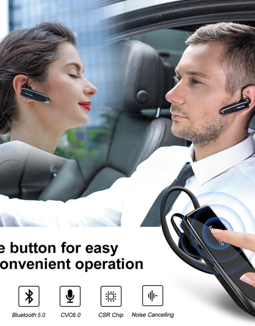 Load image into Gallery viewer, New Bee Bluetooth Headset V5.0 Wireless Earphones Headphones with Mic 24Hrs Earbuds Earpiece Mini Handsfree for iPhone xiaomi
