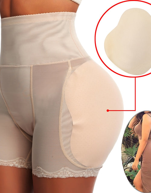 Load image into Gallery viewer, Shapewear Padded Hip Butt Lifter Panties High Waist Trainer for Women Tummy Control Body Shaper Hip Enhancer Thigh Slim
