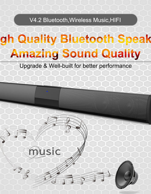 Load image into Gallery viewer, Home Theater Sound System Bluetooth Speaker Computer Speakers For TV Soundbar Box Subwoofer Radio Music Center Boom Box Column
