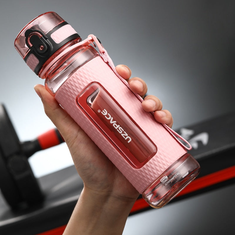 Sport Water Bottles BPA Free Portable Gym Anti-fall Leak-proof Large Capacity Fitness Kettle Tritan Plastic Drink Bottle