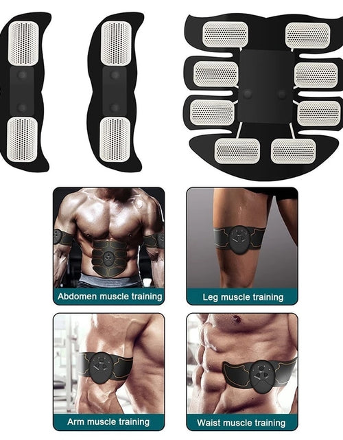 Load image into Gallery viewer, Muscle Stimulation USB Charge Hip Trainer Buttock Lifting Abdominal Abs Trainer Body Slimming Home Fitness Dropshipping
