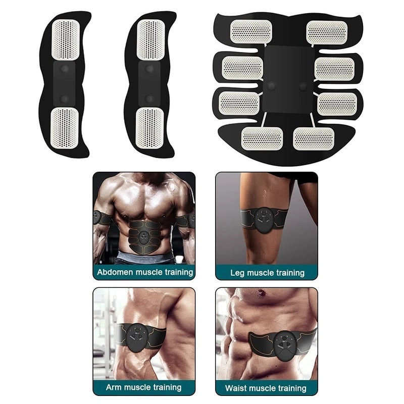 Muscle Stimulation USB Charge Hip Trainer Buttock Lifting Abdominal Abs Trainer Body Slimming Home Fitness Dropshipping