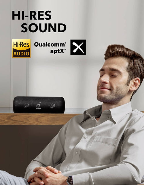 Load image into Gallery viewer, Anker Soundcore Motion+ Bluetooth Speaker with Hi-Res 30W Audio, Extended Bass and Treble, Wireless HiFi Portable Speaker
