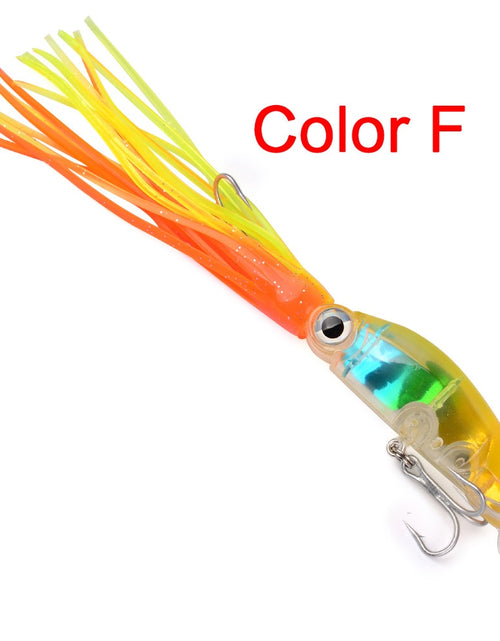 Load image into Gallery viewer, 1pcs Hard Fishing Lure Fish Bait 18g 10cm Squid High Carbon Steel Hook Octopus Crank For Artificial Tuna Sea Allure Tool
