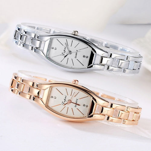 Load image into Gallery viewer, Women Square Quartz Watch Elegant Ladies Electronic Digtal Woman Watch Concise Head Diamond Geometry Women Watches
