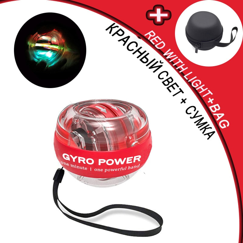 Power Wrist Ball Self Start Gyroscopic Powerball Gyro Ball With Counter Arm Hand Muscle Trainer Fitness Exercise Equipment