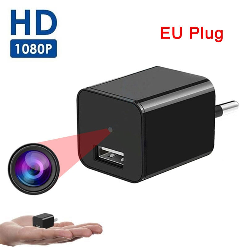 Mini Plug Camera 1080P HD USB Chargers Wireless Portable Camera Security Video Recorder Dynamic Monitor