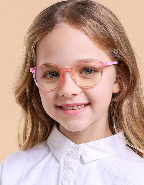 Load image into Gallery viewer, Chirldren Blue Light Blocking Glasses  Fashion Anti-blue Light Glasses Frame TR90 Children Myopia Goggles
