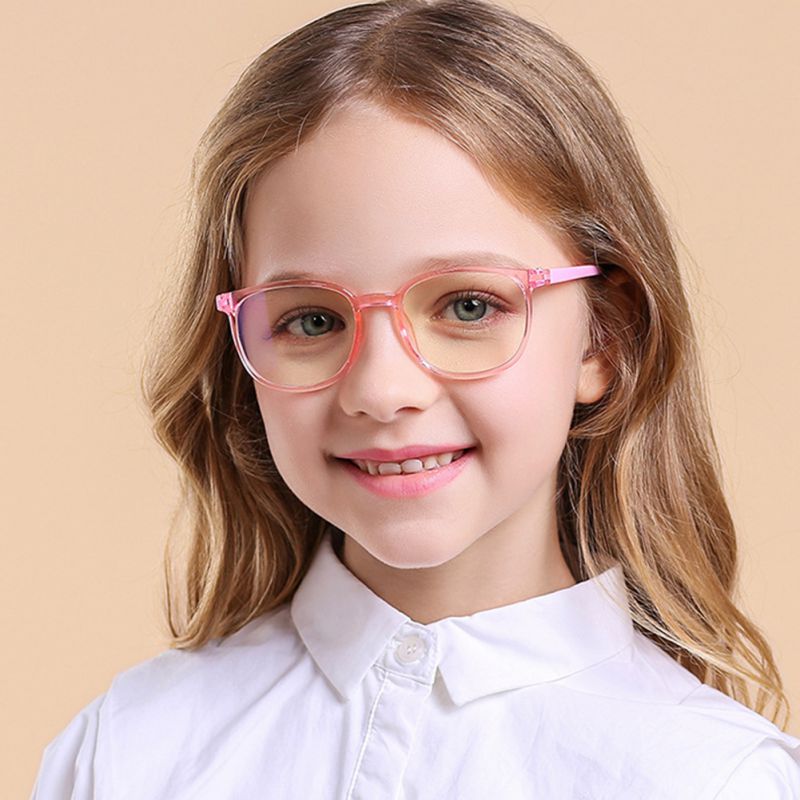 Chirldren Blue Light Blocking Glasses  Fashion Anti-blue Light Glasses Frame TR90 Children Myopia Goggles